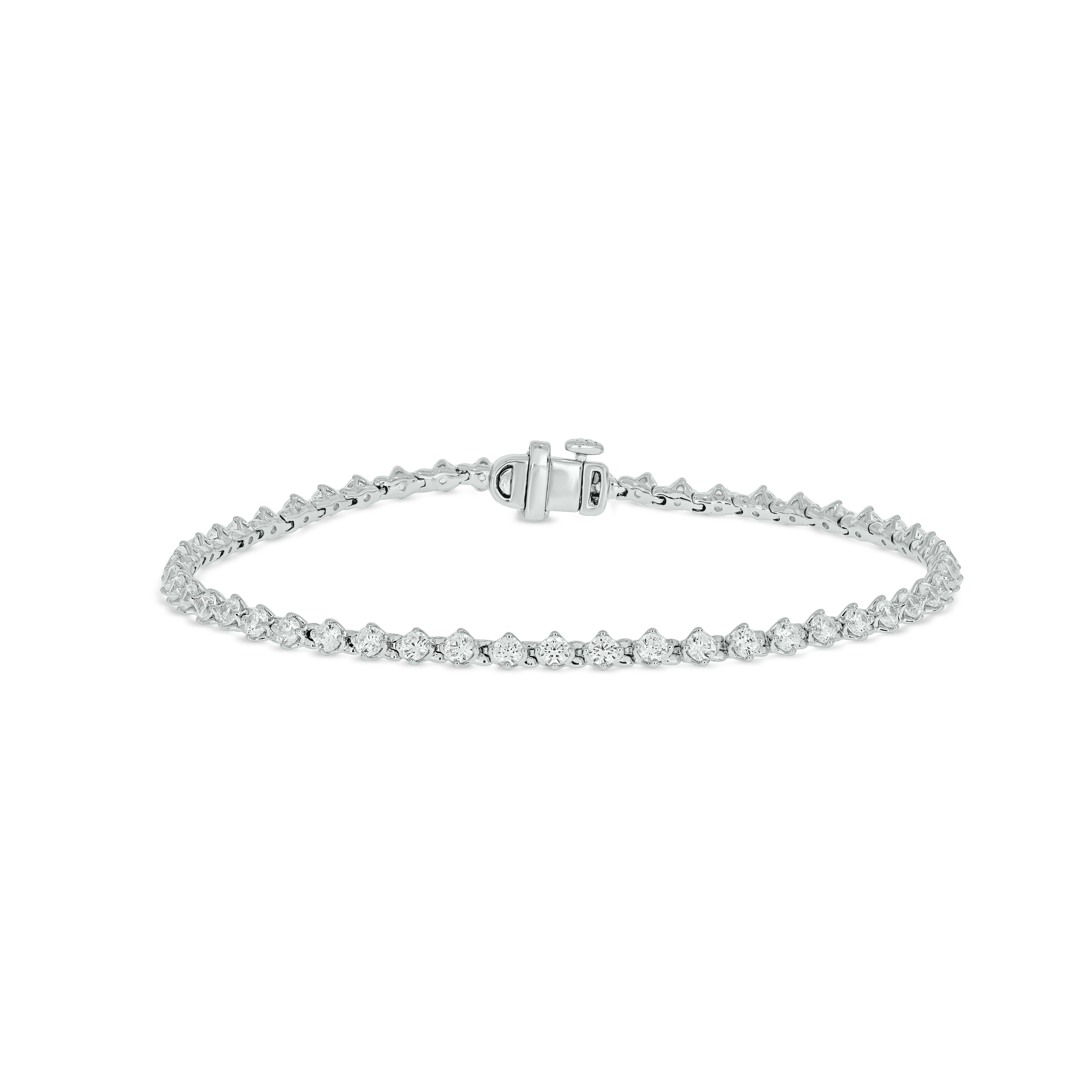 Diamond tennis shop bracelet birks